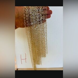 Sterling silver Italian Chains, Guaranteed Solid sterling silver 925